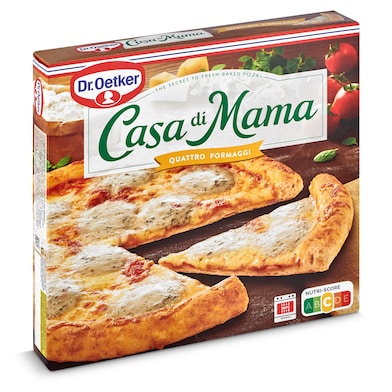 Pizza 4 quesos Dr. Oetker Casa di Mama caja 395 g-0