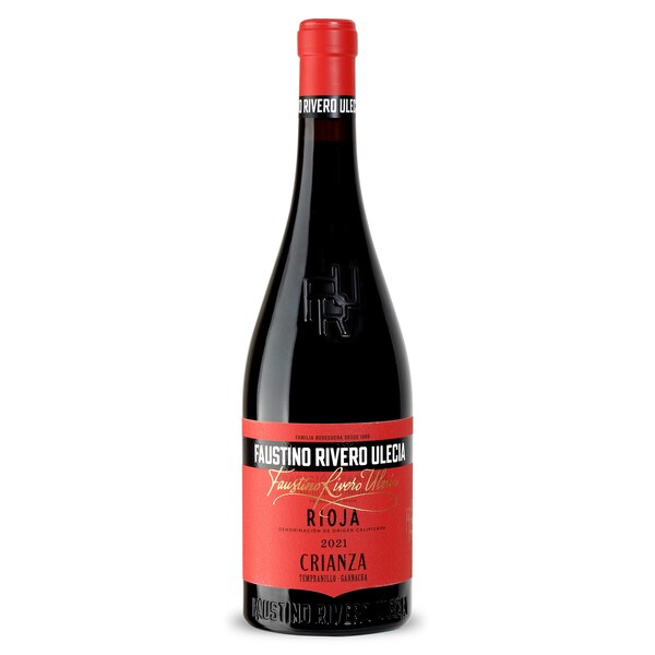 Vino Tinto Crianza DO Rioja Faustino Rivero Ulecia 75 Cl.