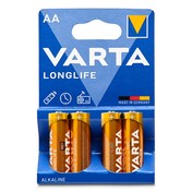 Pila alcalina aa Varta blister 4 unidades