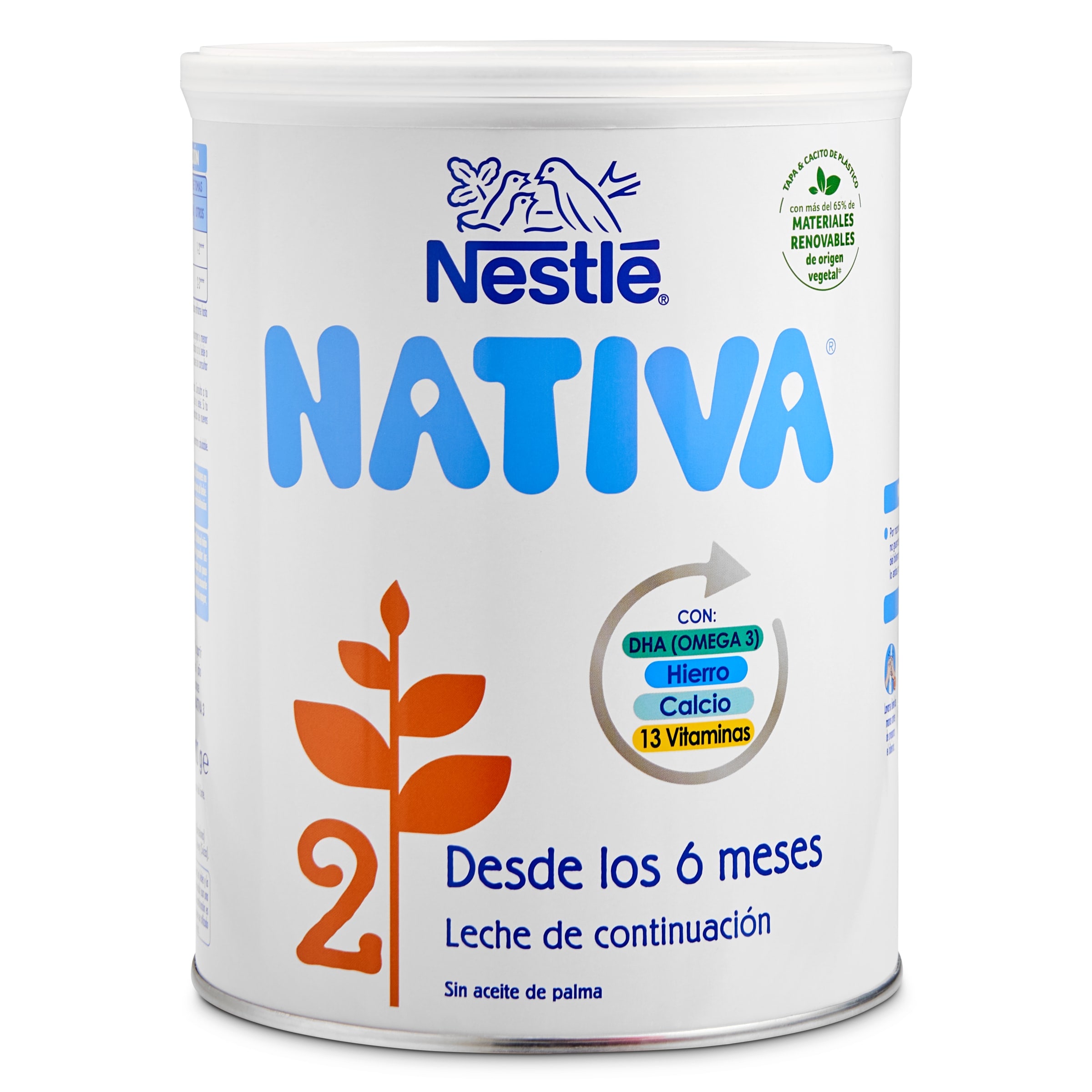 Leche infantil 1 inicio Nativa lata 800 g - Supermercados DIA