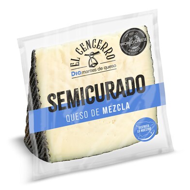 Queso semicurado El Cencerro de Dia 250 g-0 Queso semicurado El Cencerro de Dia 250 g-0