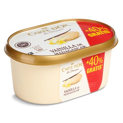 Helado de vainilla de madagascar Carte D'Or tarrina 900 ml-0 Helado de vainilla de madagascar Carte D'Or tarrina 900 ml-0
