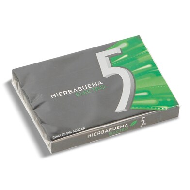 Chicle sabor hierbabuena Five bolsa 31 g-0 Chicle sabor hierbabuena Five bolsa 31 g-0