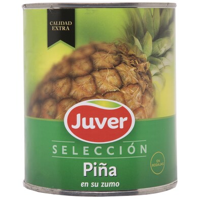 Piña en rodajas Juver lata 490 g-0 Piña en rodajas Juver lata 490 g-0