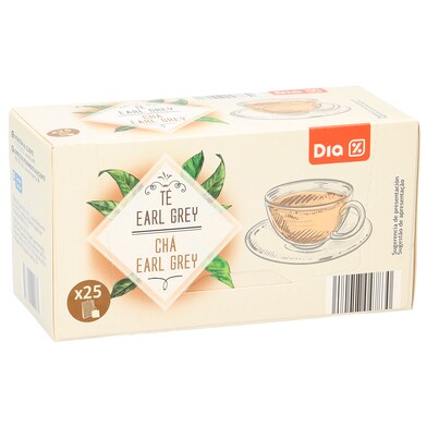 Infusión té negro earl grey Dia caja 25 unidades-0 Infusión té negro earl grey Dia caja 25 unidades-0