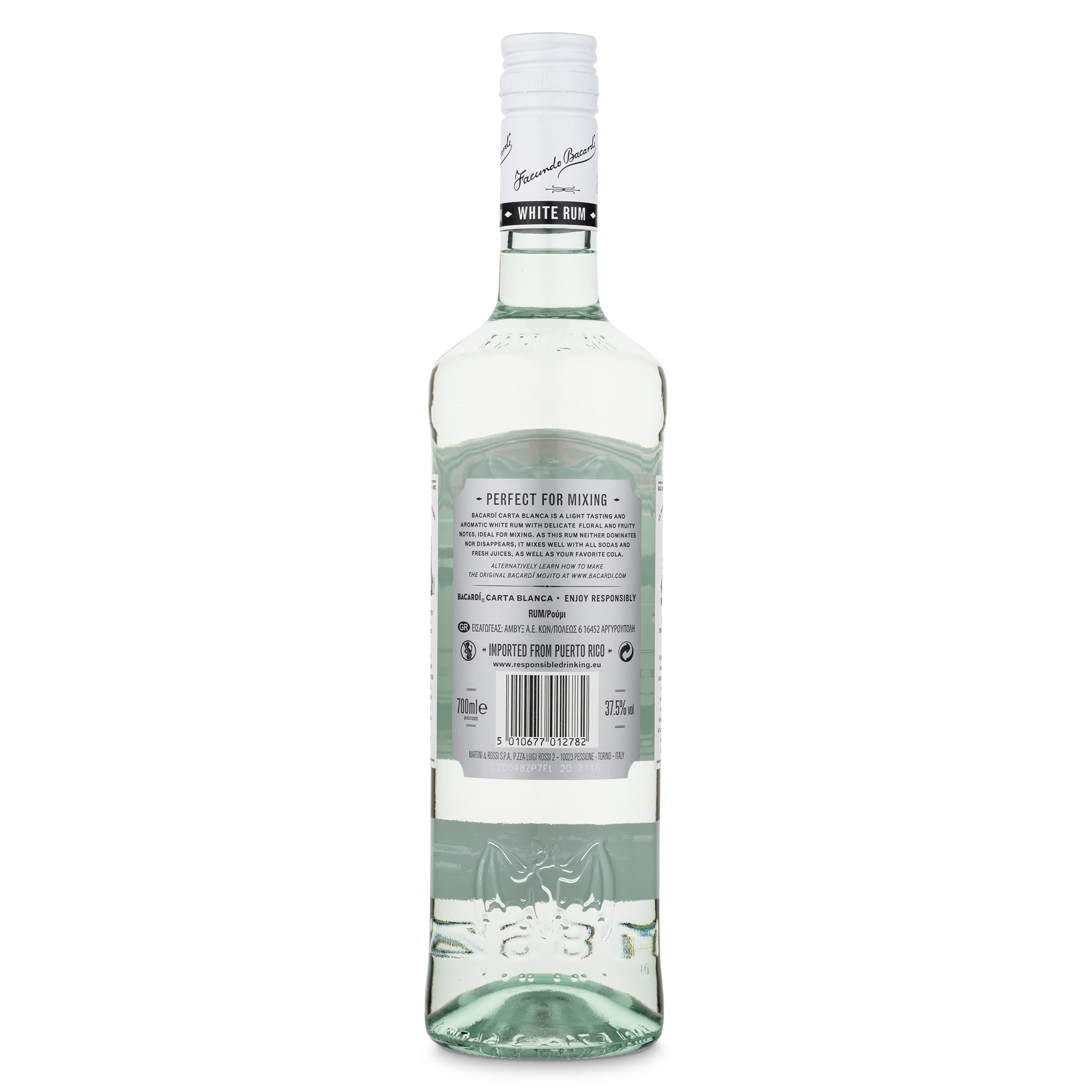 Ron blanco Bacardi 70 cl