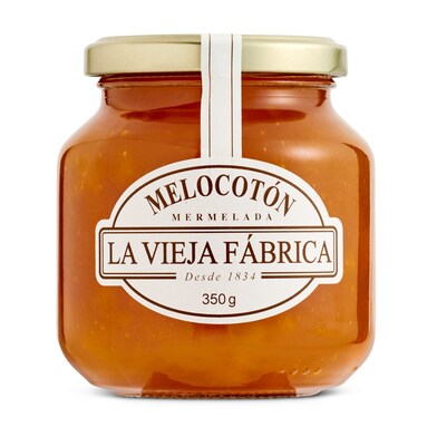 Mermelada de melocotón La vieja fabrica frasco 350 g-0