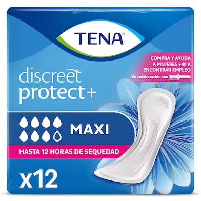 Compresas de incontinencia maxi Tena bolsa 12 unidades-0