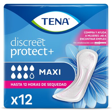 Compresas de incontinencia maxi night Tena bolsa 12 unidades -  Supermercados DIA