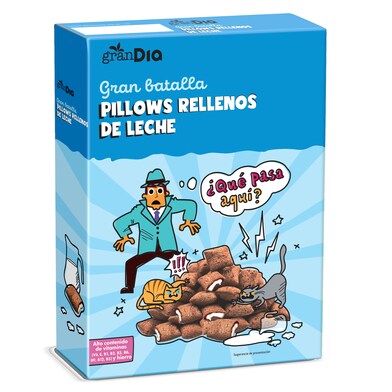 Cereales rellenos de leche Gran Dia caja 500 g-0