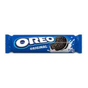 Galletas de cacao rellenas de crema Oreo bolsa 154 g