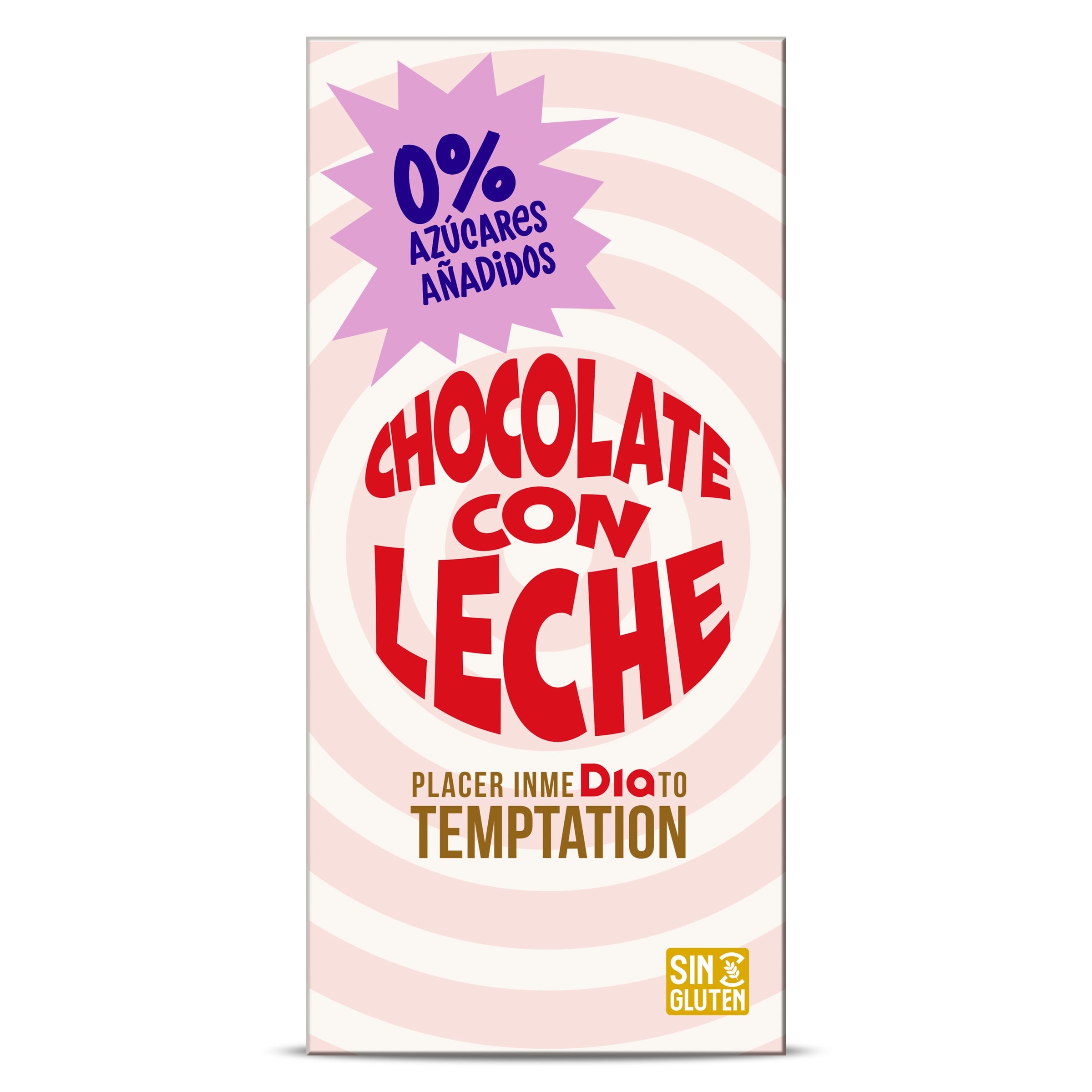 Chocolate con leche sin azúcares añadidos Dia Temptation 100 g