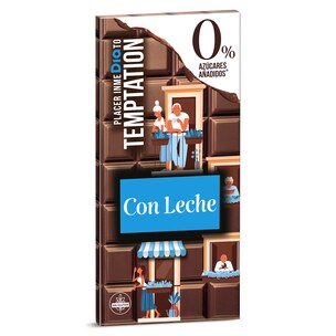 chocolate con leche sin azucares anadidos 100 g