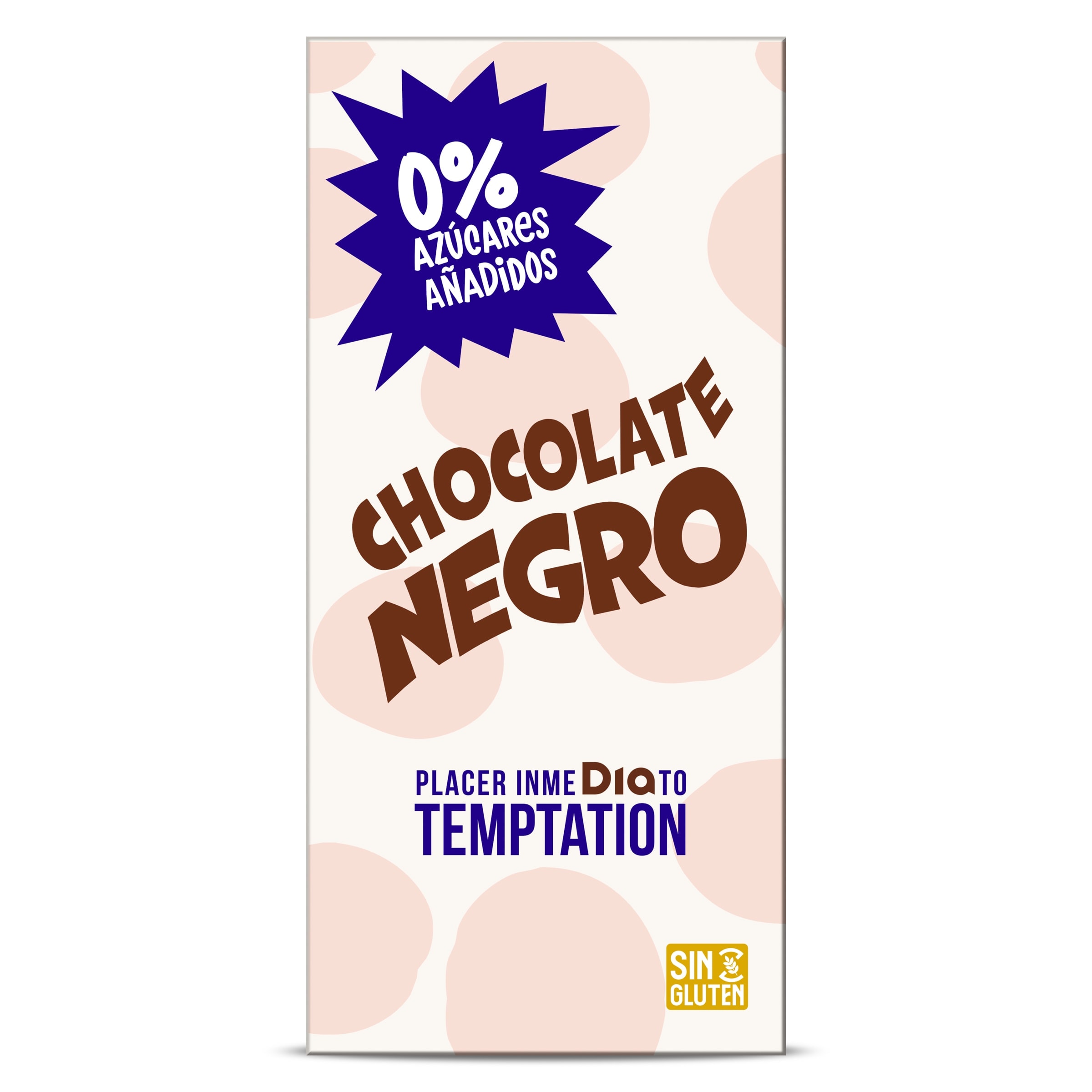 Chocolate negro sin azúcares añadidos Dia Temptation 100 g