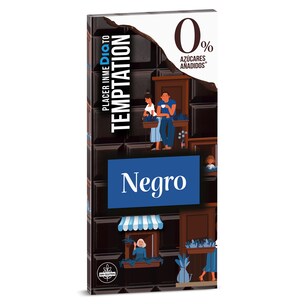 chocolate negro sin azucares anadidos 100 g