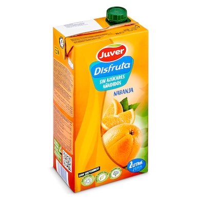 Néctar sin azúcar naranja Juver Disfruta brik 2 l-0