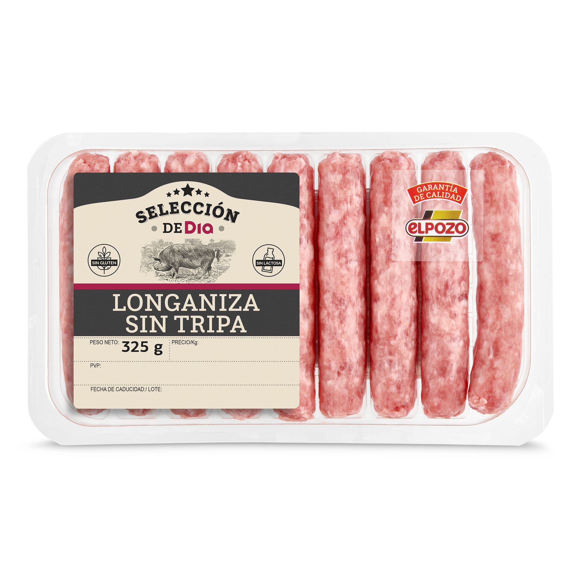 Longaniza sin tripa Selección de Dia 325 g