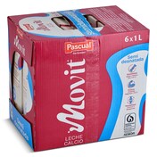 Leche semidesnatada calcio Pascual brik 6 x 1 l