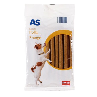 Snack para perros de pollo As Dia bolsa 200 g-0