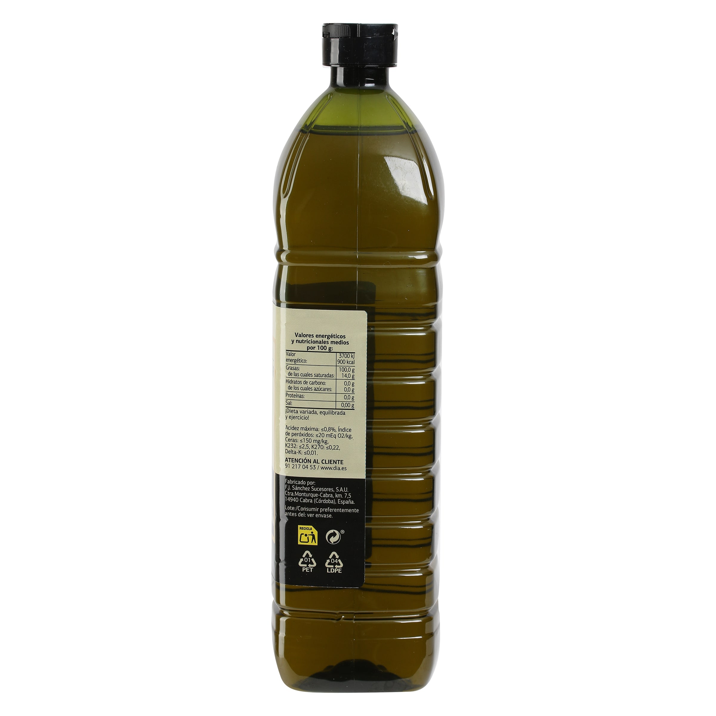 Aceite de oliva virgen extra Dia La Almazara del Olivar 1 L