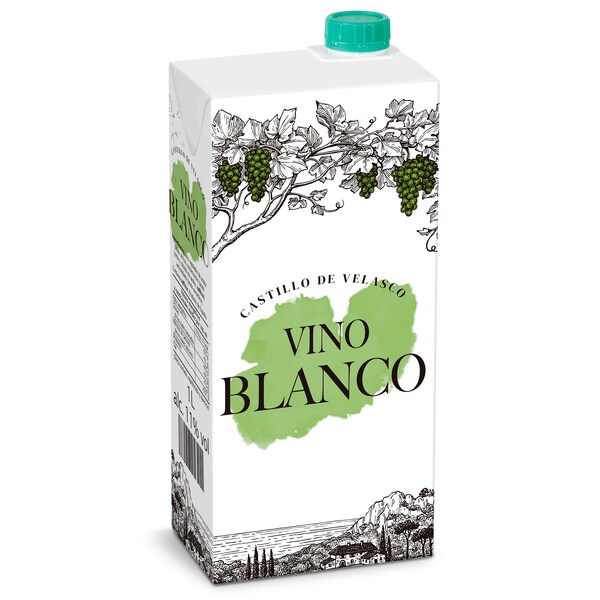 Vino Blanco Castillo de Velasco Envase 1 L.