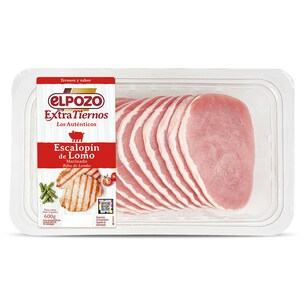 escalopin de lomo marinado extratiernos 600 g aprox