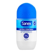 Desodorante roll-on dermo extra control Sanex bote 50 ml
