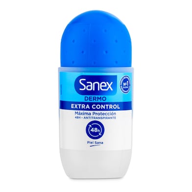 Desodorante roll-on dermo extra control Sanex bote 50 ml-0