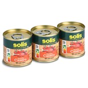 Tomate frito estilo casero Solís lata 3 x 100 g