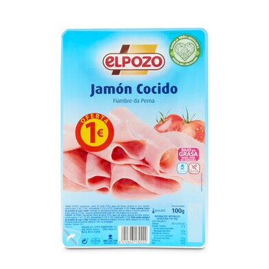 Jamón cocido Elpozo sobre 100 g-0 Jamón cocido Elpozo sobre 100 g-0