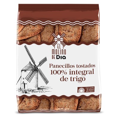 Panecillo 100% integral El molino de Dia bolsa 225 g-1 Panecillo 100% integral El molino de Dia bolsa 225 g-1