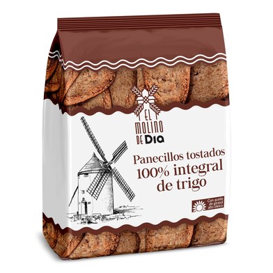 Panecillo 100% integral El molino de Dia bolsa 225 g-0