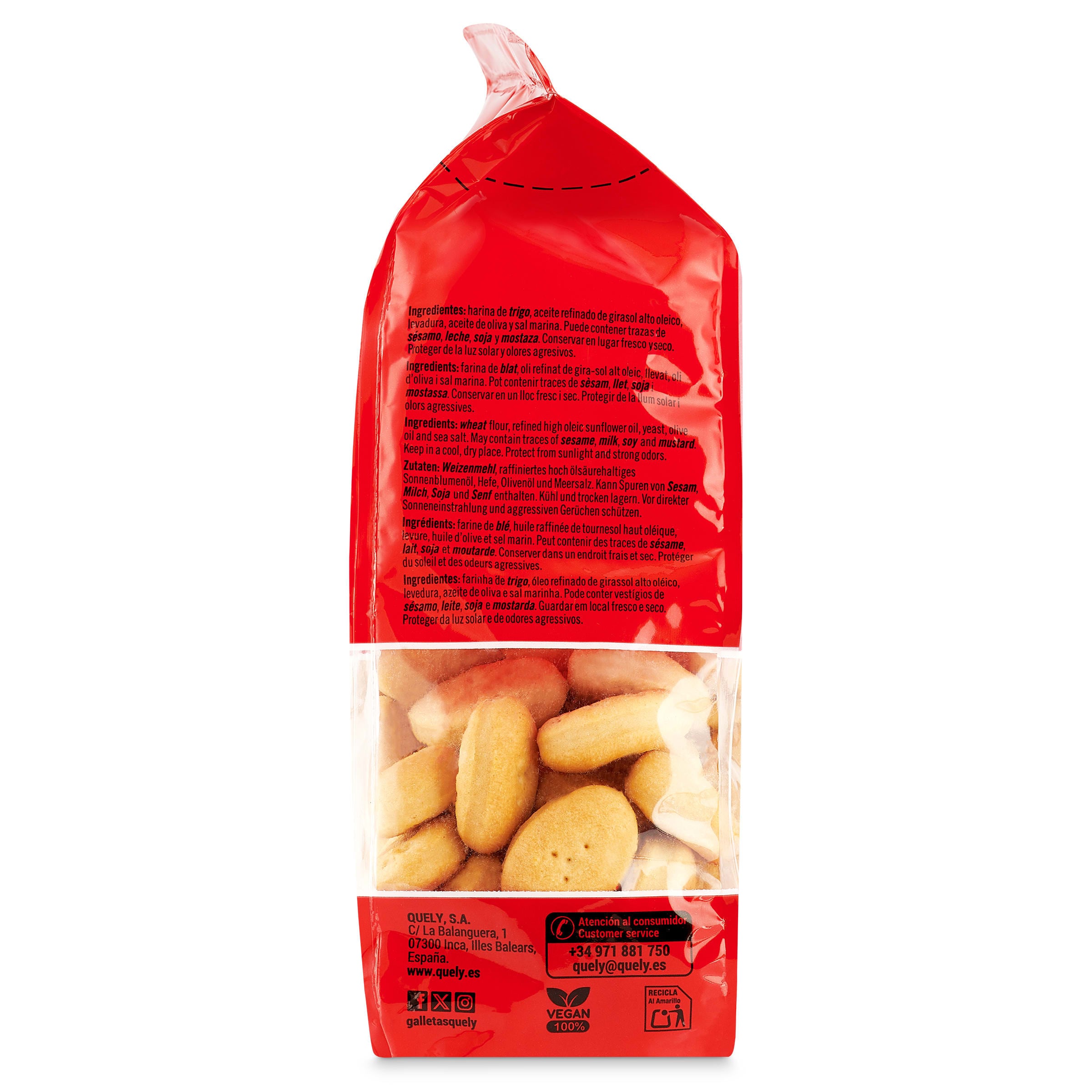 Quelitas crujientes Quely 200 g