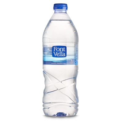 Agua mineral natural Font Vella botella 1 l-0