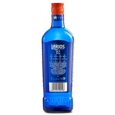 Ginebra premium Larios 12 botella 70 cl-1