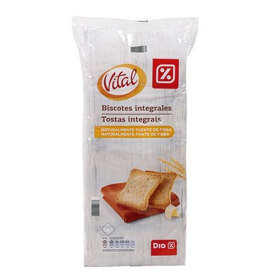 Biscotes integrales Dia Vital bolsa 800 g-0