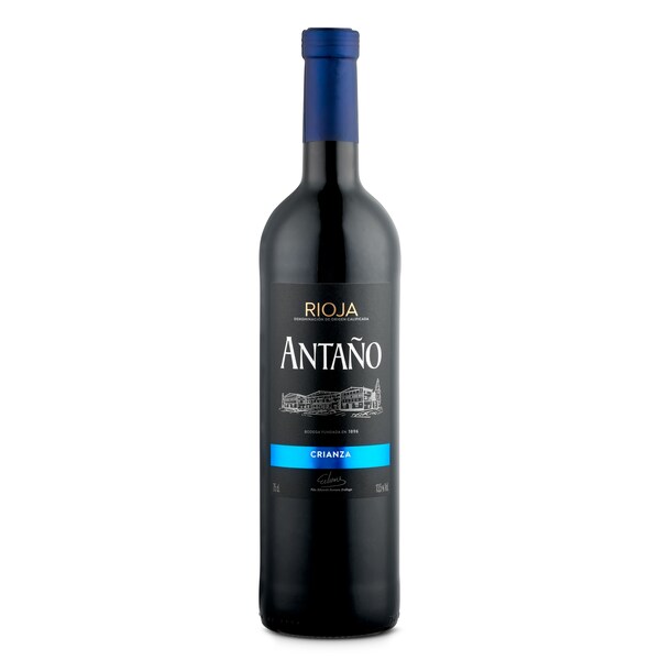 Vino Tinto Crianza DO Rioja Antaño Botella 75 Cl.