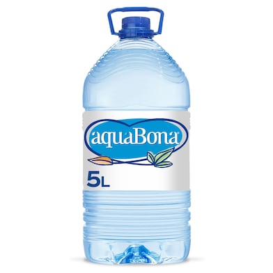 Agua mineral natural Aquabona botella 5 l-0