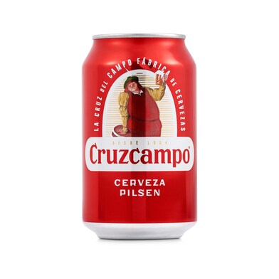 Cerveza Cruzcampo lata 33 cl-0 Cerveza Cruzcampo lata 33 cl-0