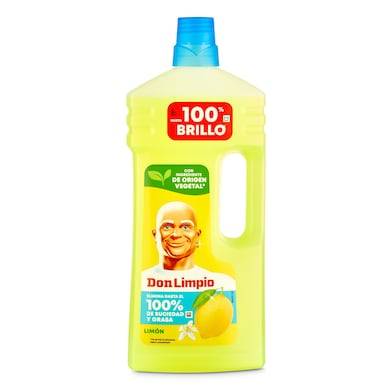 Limpiador multiusos básico aroma limón Don Limpio botella 1.3 l-0