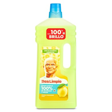 Limpiador multiusos básico aroma limón Don Limpio botella 1.3 l-0 Limpiador multiusos básico aroma limón Don Limpio botella 1.3 l-0