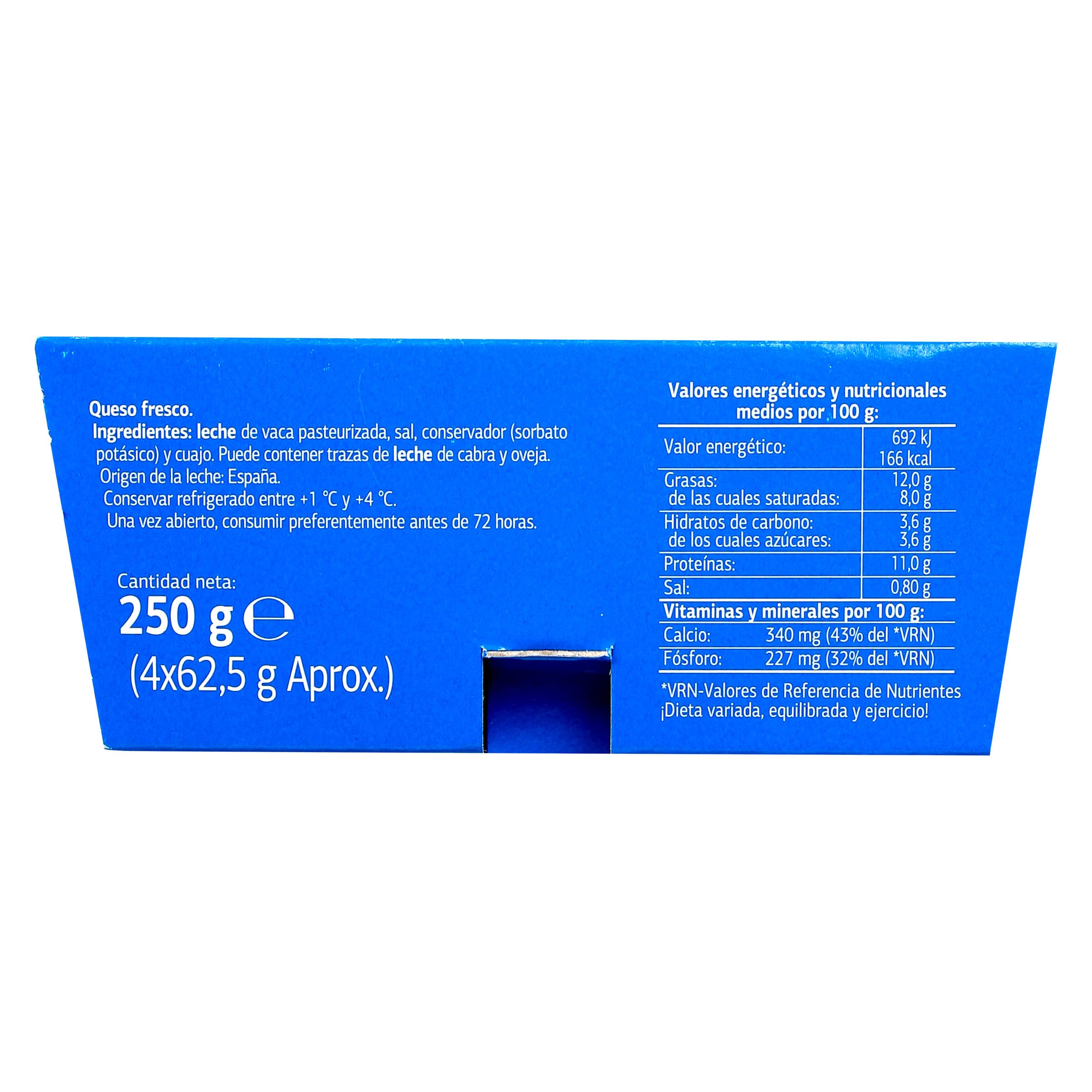 Queso fresco de Burgos Dia Láctea 4 x 62.5 g
