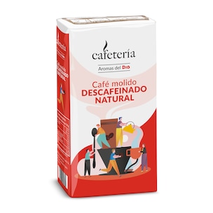 cafe molido natural descafeinado 250 g