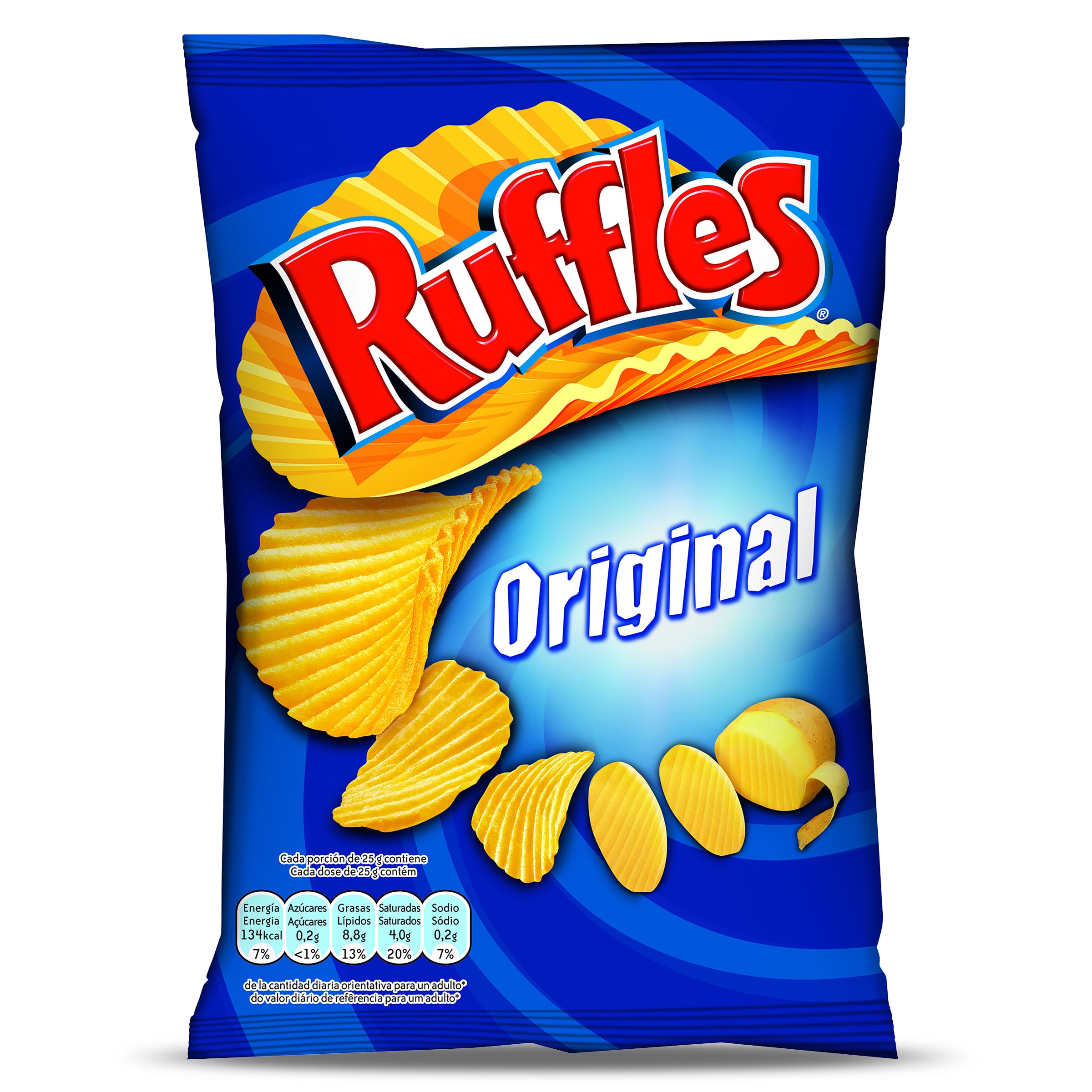 Comprar Patatas fritas jamon ruffles b en Supermercados MAS Online