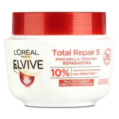 Mascarilla capilar total repair Elvive frasco 310 ml-0