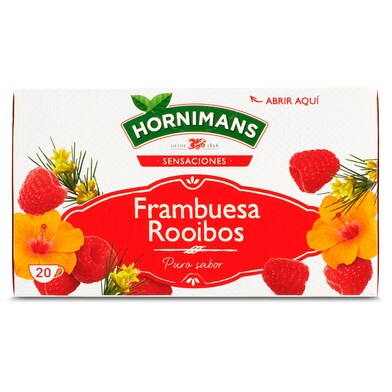 Infusión frutal frambuesa y rooibos Hornimans caja 20 unidades-1 Infusión frutal frambuesa y rooibos Hornimans caja 20 unidades-1