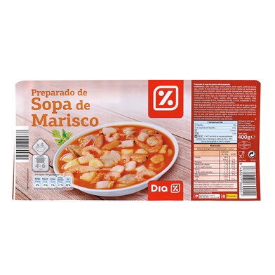 Preparado sopa de marisco Dia bandeja 400 g-0