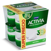 Bífidus natural Activia pack 8 x 120 g