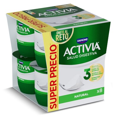 Bífidus natural Activia pack 8 x 120 g-0 Bífidus natural Activia pack 8 x 120 g-0