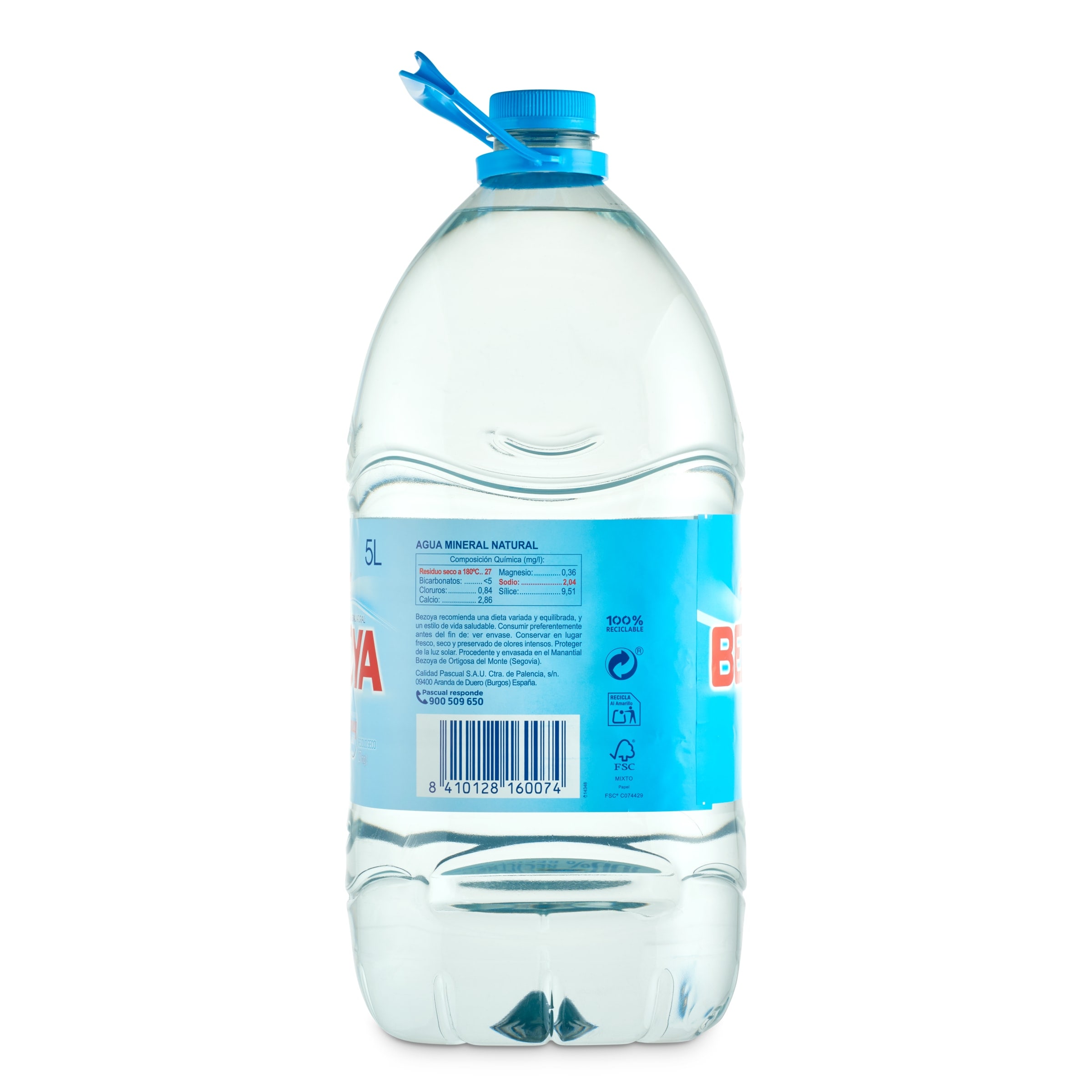 Agua mineral natural Dia garrafa 5 l - Supermercados DIA